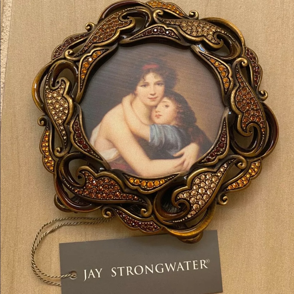 Jay Strongwater Swarovski Crystal Picture Frame BRAND NEW IN BOX!